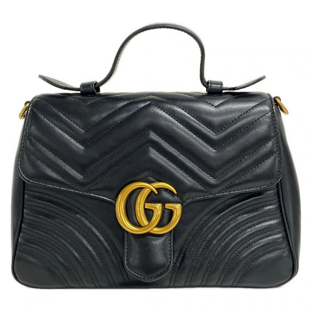 Gucci Gg Marmont Small Top Handle Bag #358581G16B